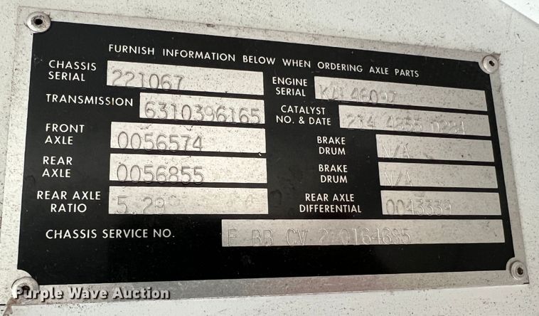 image for item MR9981 2005 Blue Bird Vision  school bus