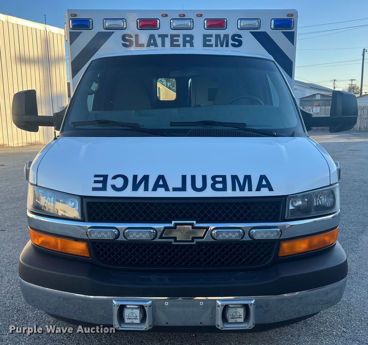 image for item MR9987 2013 Chevrolet Express G3500  ambulance