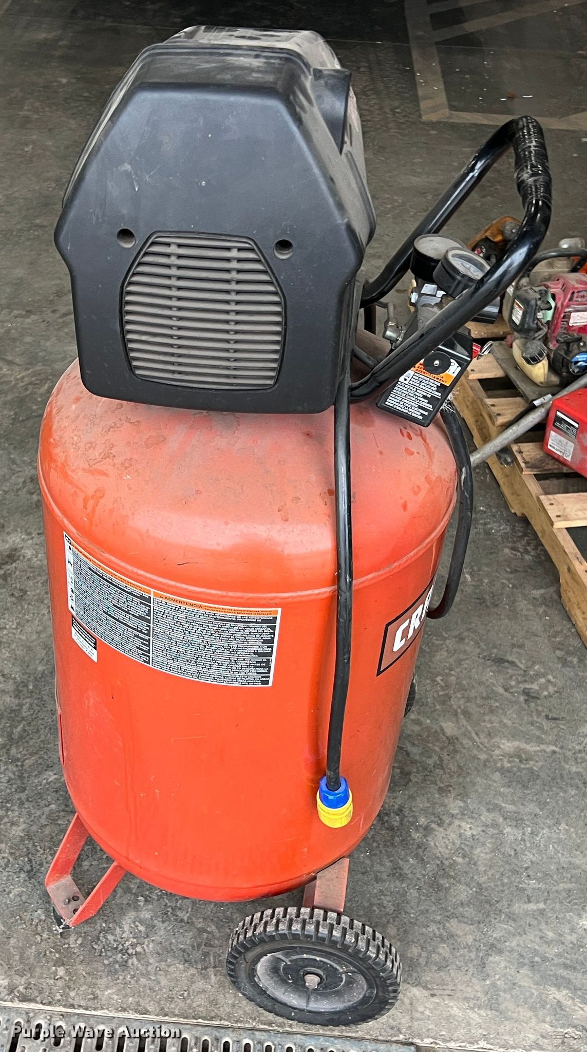 Craftsman 919.167310 air compressor in Pittsburg, KS Item KF9836 sold