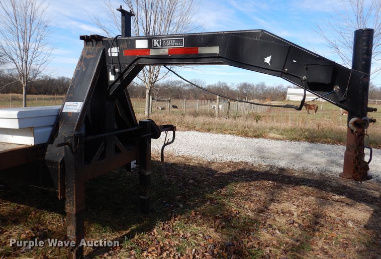 image for item DK2049 2000 Kiefer  equipment trailer