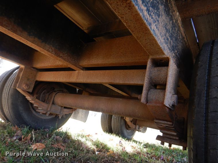 image for item DK2049 2000 Kiefer  equipment trailer