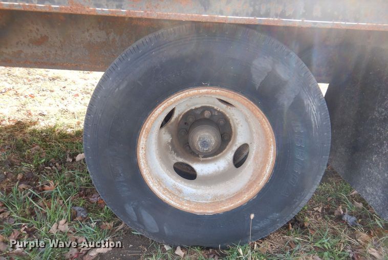 image for item DK2049 2000 Kiefer  equipment trailer