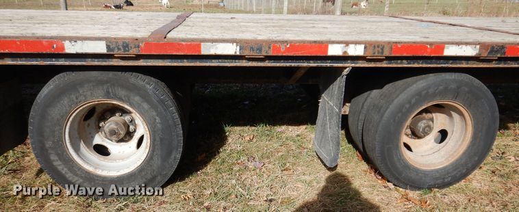 image for item DK2049 2000 Kiefer  equipment trailer