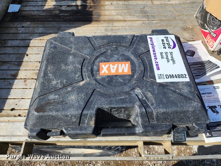 image for item DM4802 Max USA TwinTier Max RB441T  re-bar wire tier