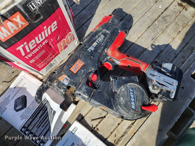 image for item DM4802 Max USA TwinTier Max RB441T  re-bar wire tier