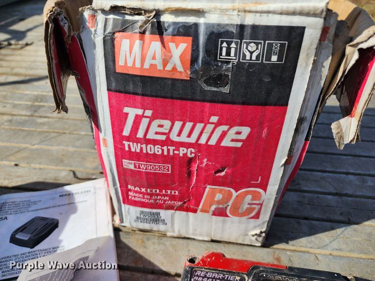 image for item DM4802 Max USA TwinTier Max RB441T  re-bar wire tier