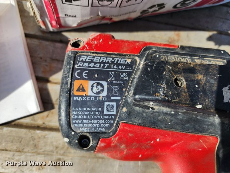 image for item DM4802 Max USA TwinTier Max RB441T  re-bar wire tier