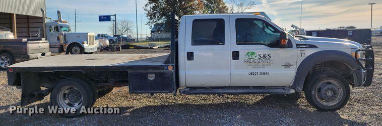 image for item DM4807 2014 Ford F550 Super Duty  flatbed truck