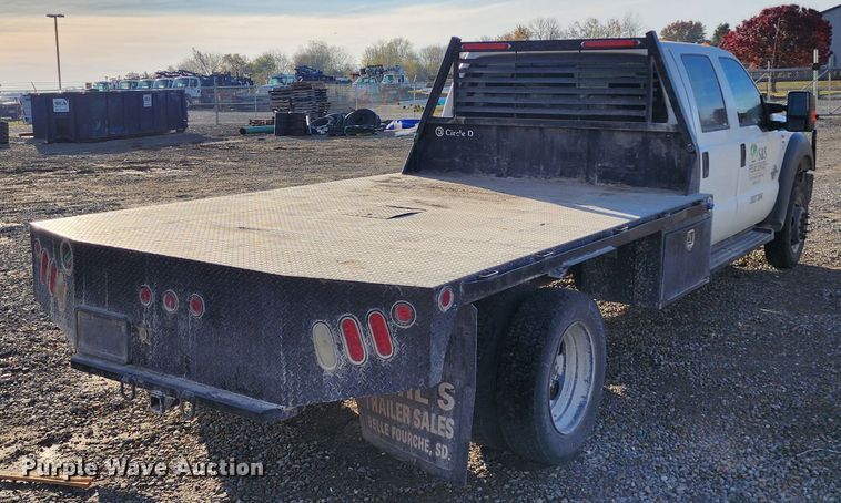 image for item DM4807 2014 Ford F550 Super Duty  flatbed truck