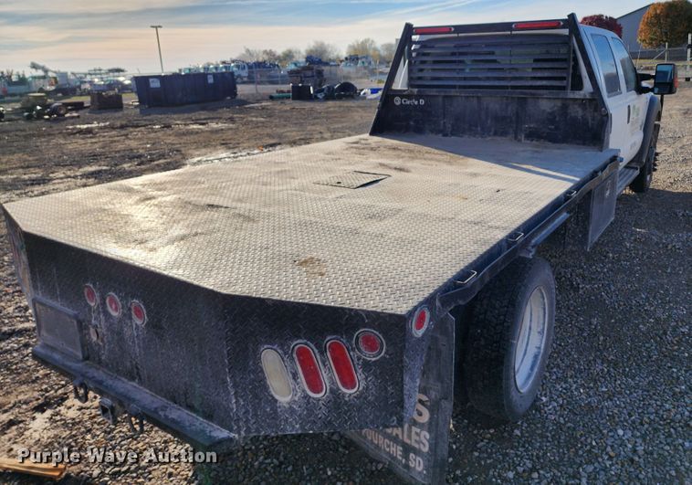 image for item DM4807 2014 Ford F550 Super Duty  flatbed truck