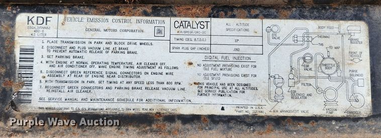 image for item DM4861 1984 Cadillac DeVille