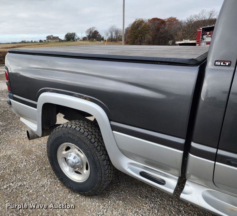 image for item DM4865 2002 Dodge Ram 2500  Quad Cab pickup truck