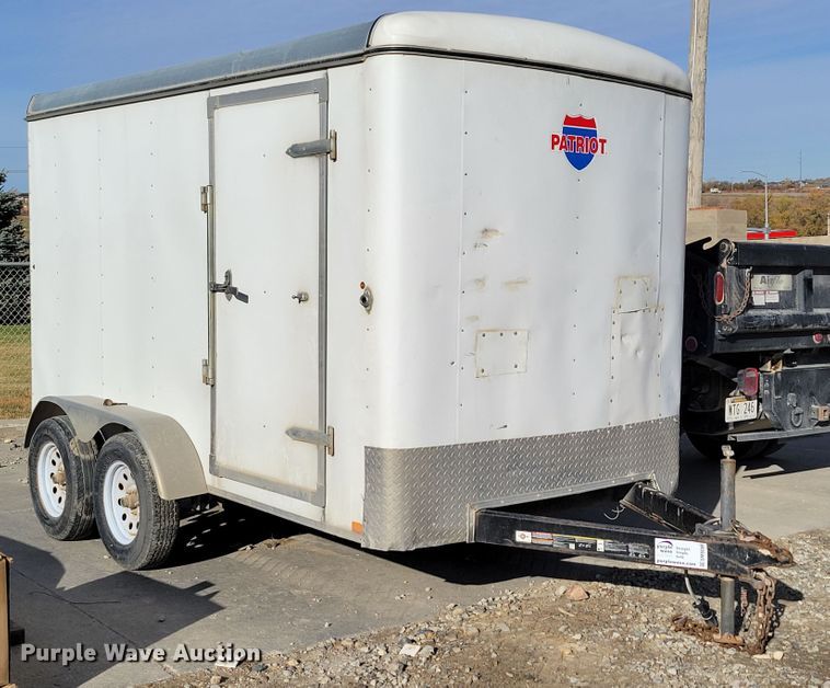 image for item DM8089 2018 Carry-On 6X12CGRECP-7K  enclosed cargo trailer