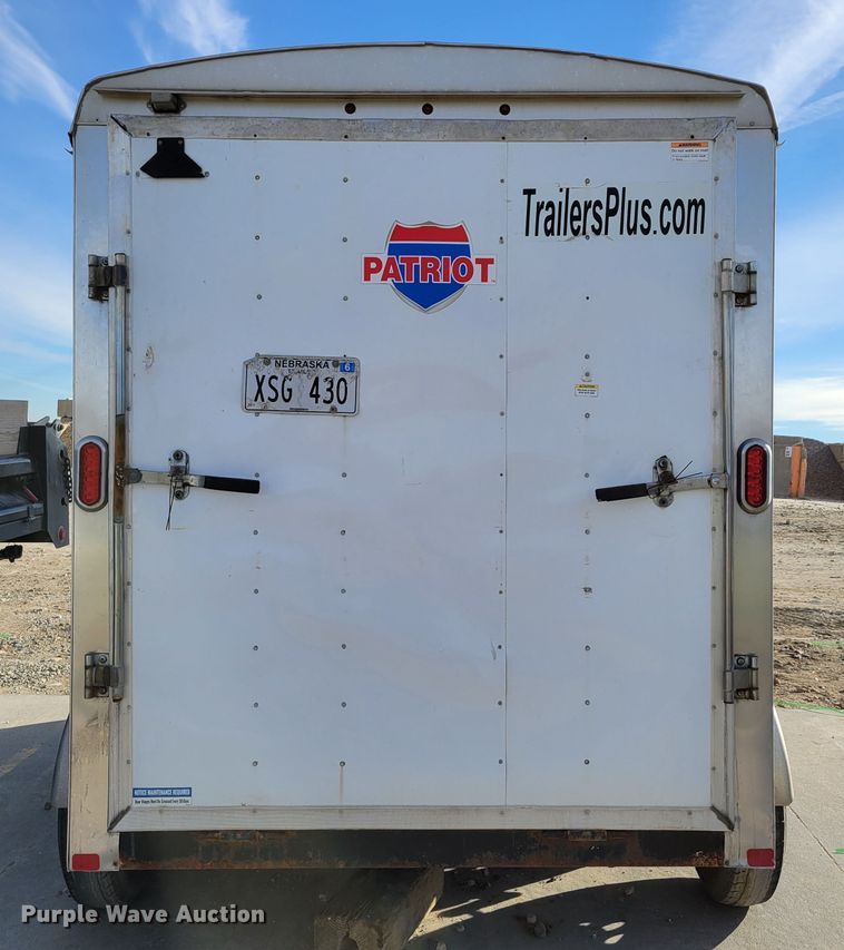 image for item DM8089 2018 Carry-On 6X12CGRECP-7K  enclosed cargo trailer
