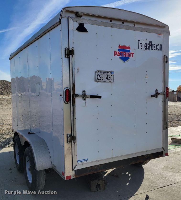 image for item DM8089 2018 Carry-On 6X12CGRECP-7K  enclosed cargo trailer