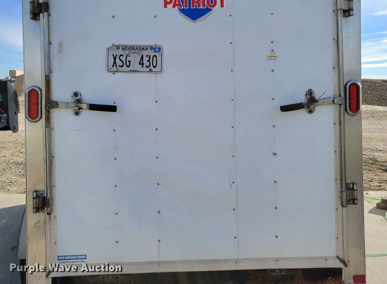 image for item DM8089 2018 Carry-On 6X12CGRECP-7K  enclosed cargo trailer