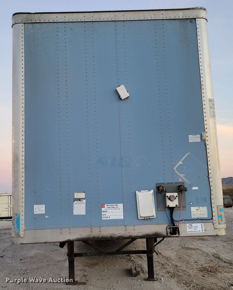 image for item DM8098 2007 Wabash National TRA/REM  dry van trailer