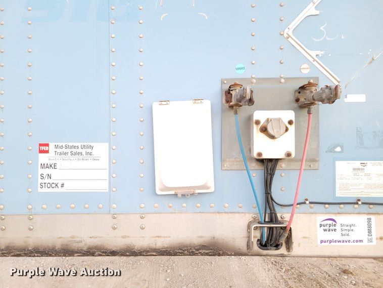 image for item DM8098 2007 Wabash National TRA/REM  dry van trailer