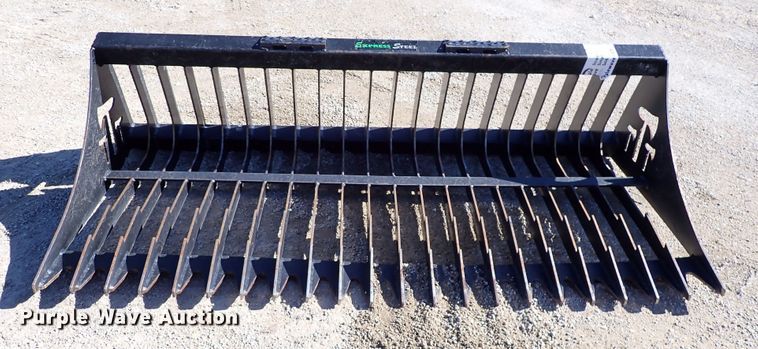 image for item DN6919 Express Steel  72" W skid steer rock bucket