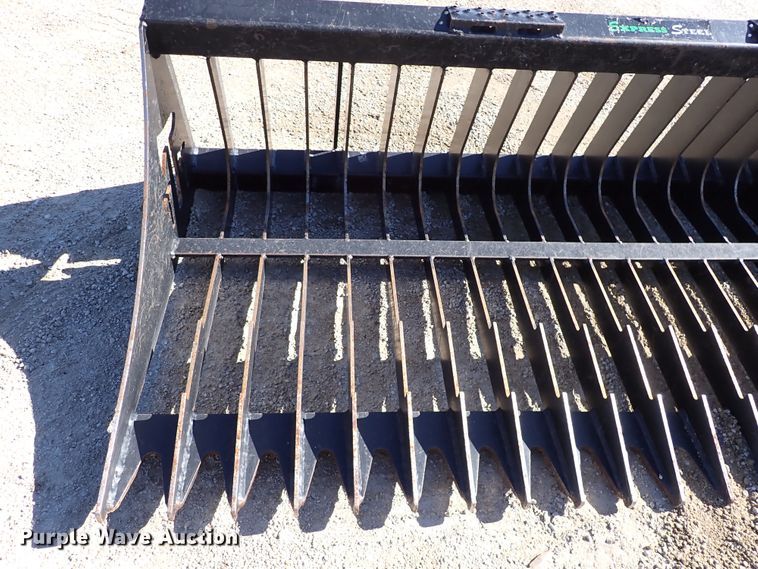 image for item DN6919 Express Steel  72" W skid steer rock bucket
