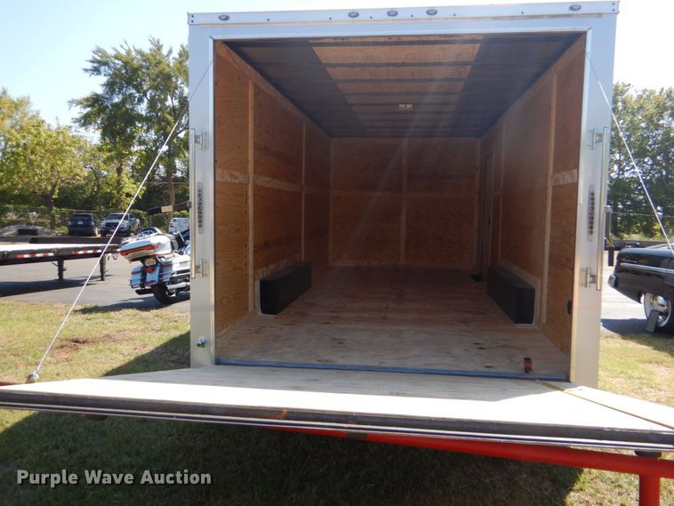 image for item DO1604 2023 Salvation Trailers  enclosed cargo trailer