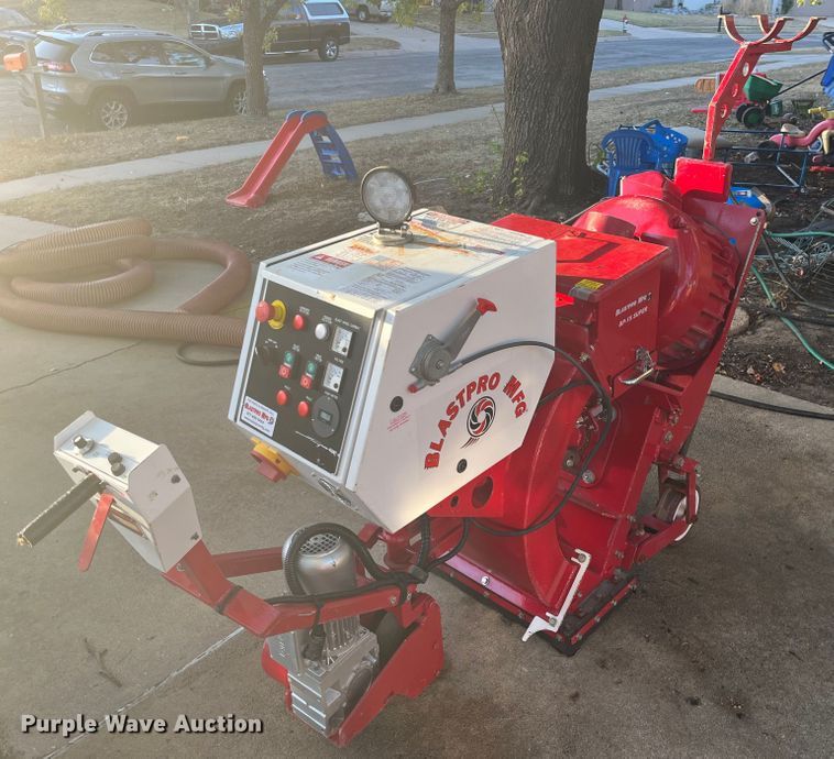 image for item DQ3041 2016 Blastpro  shot blaster system