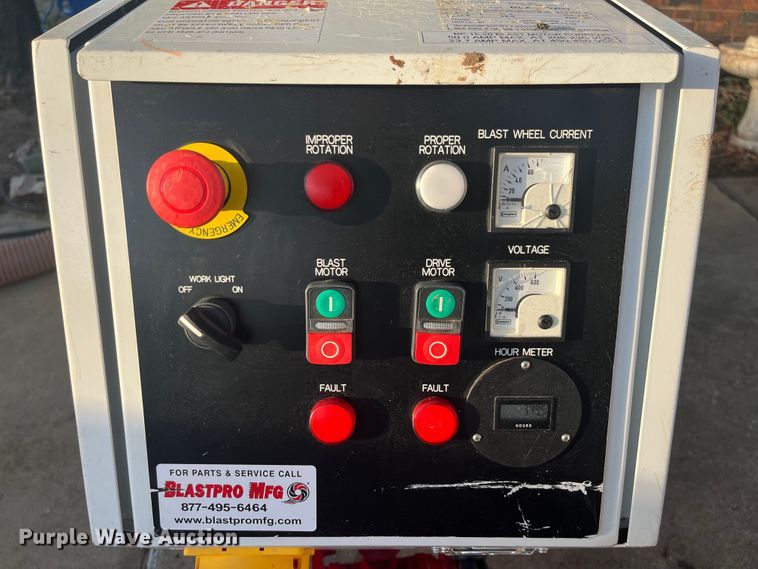 image for item DQ3041 2016 Blastpro  shot blaster system