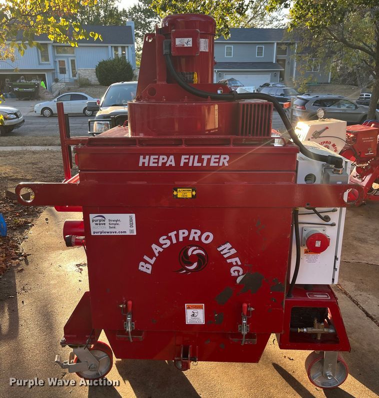 image for item DQ3041 2016 Blastpro  shot blaster system