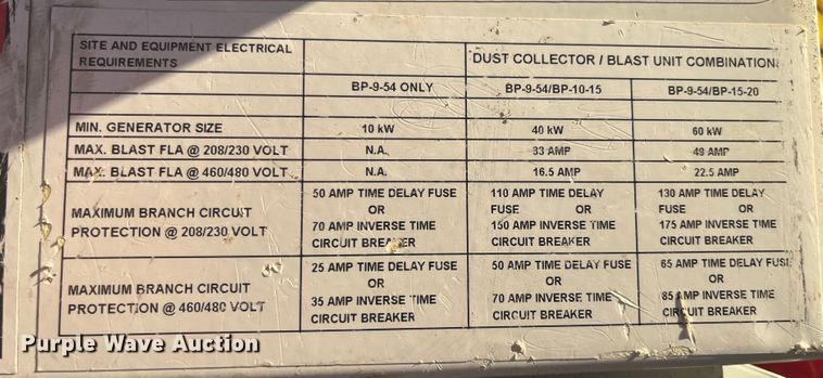 image for item DQ3041 2016 Blastpro  shot blaster system