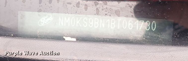 image for item DQ3108 2011 Ford Transit Connect  van