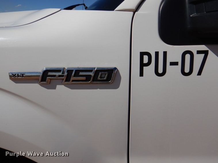 image for item DR2077 2012 Ford F150  SuperCab pickup truck