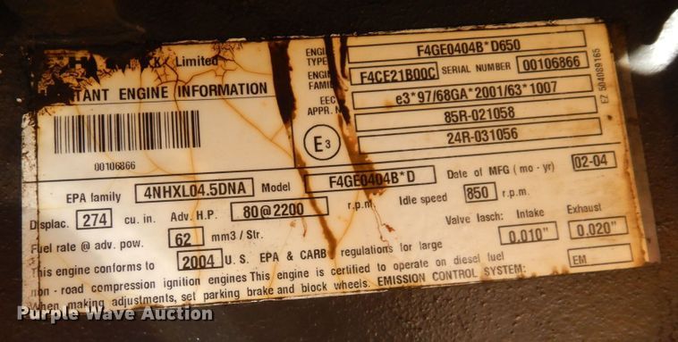 image for item DS1430 2004 Case 580M Series II  backhoe