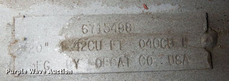 image for item DS1496 2015 Bobcat E20  mini excavator