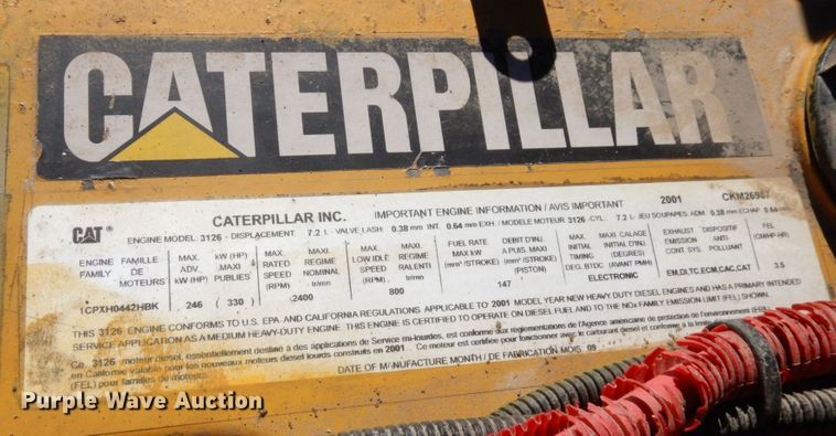 image for item DS1503 2002 Freightliner Business Class FL60  flatbed truck