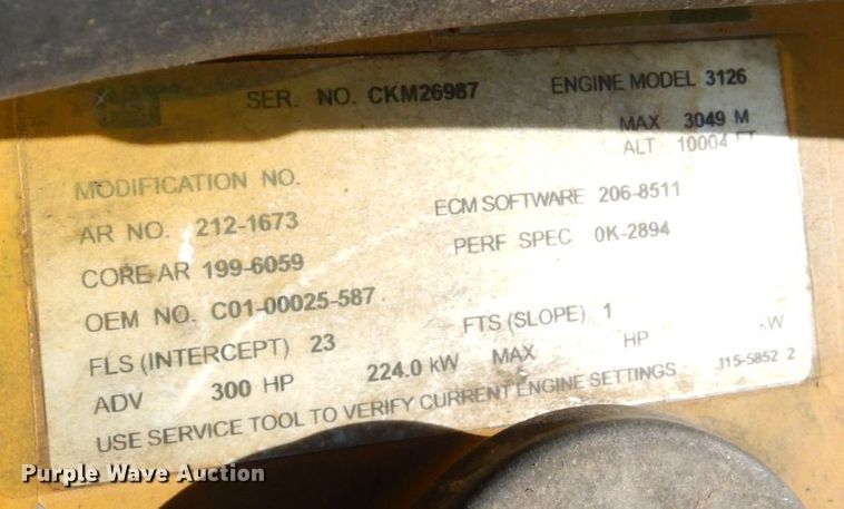 image for item DS1503 2002 Freightliner Business Class FL60  flatbed truck