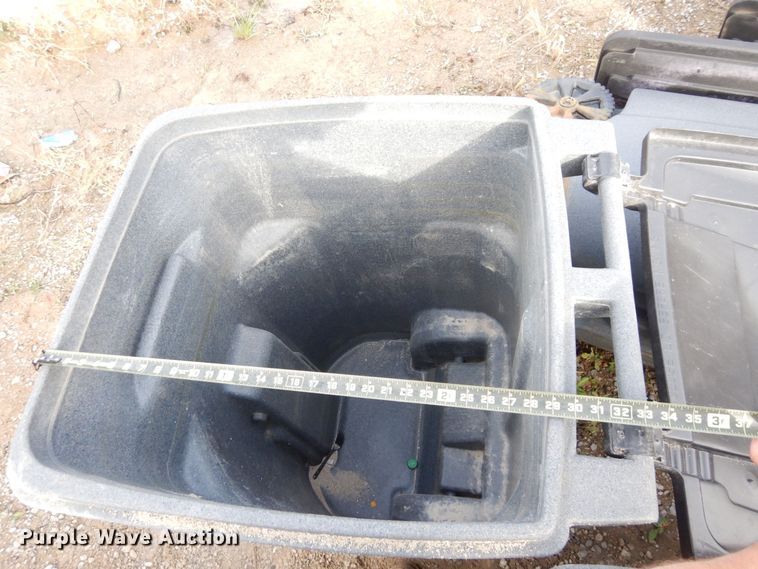 image for item DS1533 Approximately 50 Toter trash cans