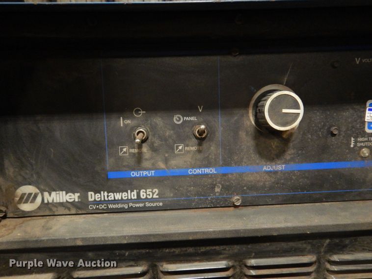 image for item HF9412 Miller Deltaweld 652  welder
