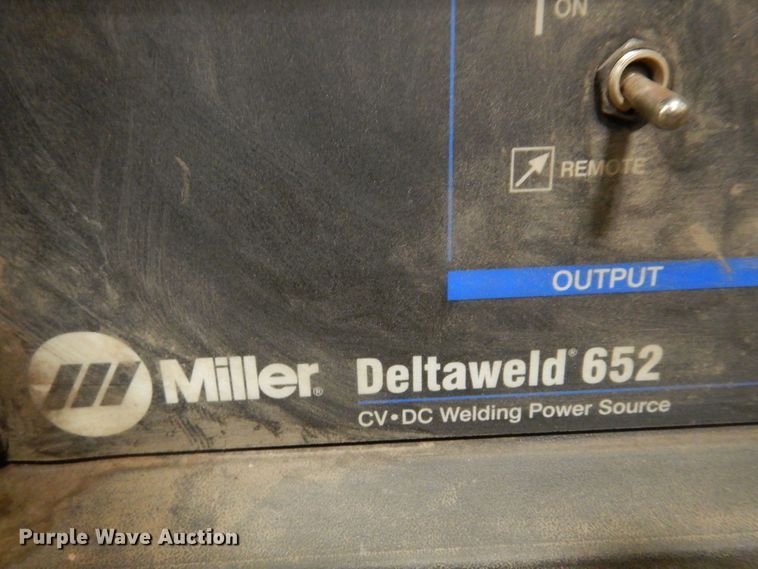 image for item HF9412 Miller Deltaweld 652  welder