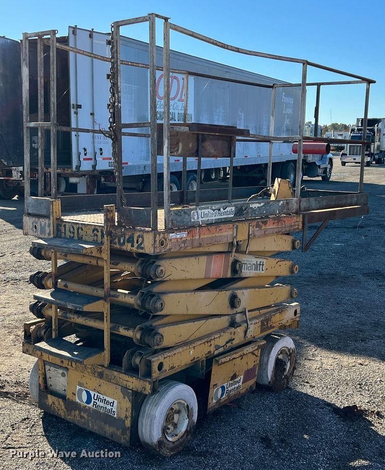 image for item HF9459 Manlift MSM25  scissor lift
