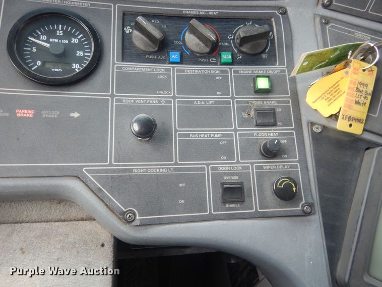 image for item HQ9523 1999 Blue Bird LCT 40  coach bus