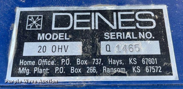 image for item JD9844 Deines Magnum  ZTR lawn mower