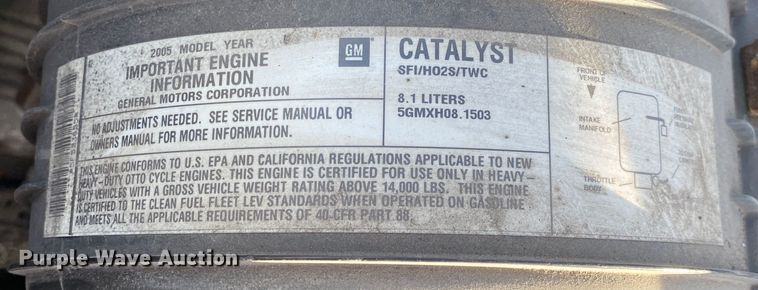 image for item JW9338 2005 GMC C5500  satellite broadcasting truck