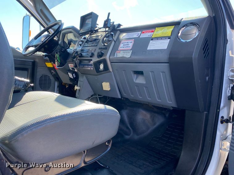 image for item JW9345 2011 Ford F750 Super Duty  railroad service truck