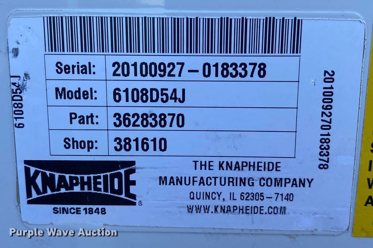 image for item JW9376 2011 Ford F550  utility / service truck