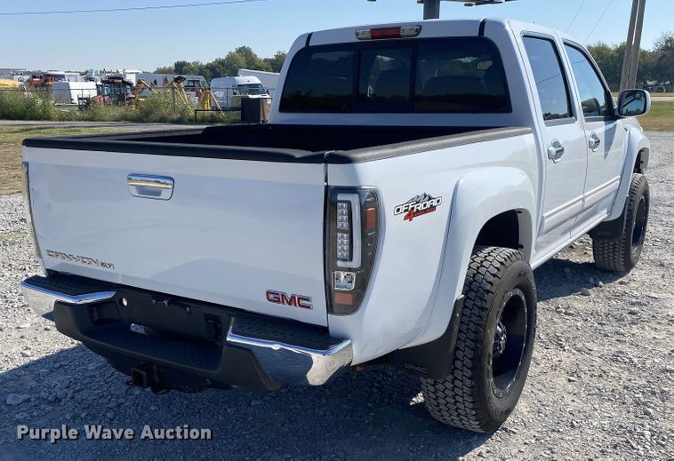 image for item JW9388 2012 GMC Canyon  Crew Cab pickup truck