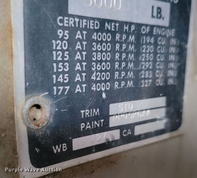 image for item JY9966 1966 Chevrolet C10  pickup truck