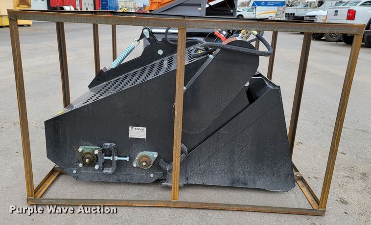 image for item JY9972 2022 Top Cat ECSSLR72  skid steer landscape rake