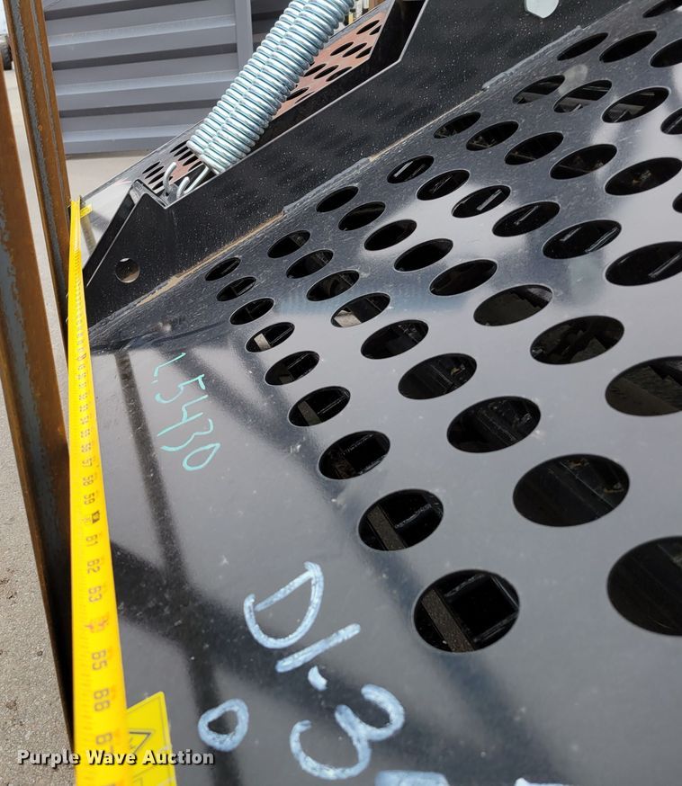 image for item JY9972 2022 Top Cat ECSSLR72  skid steer landscape rake