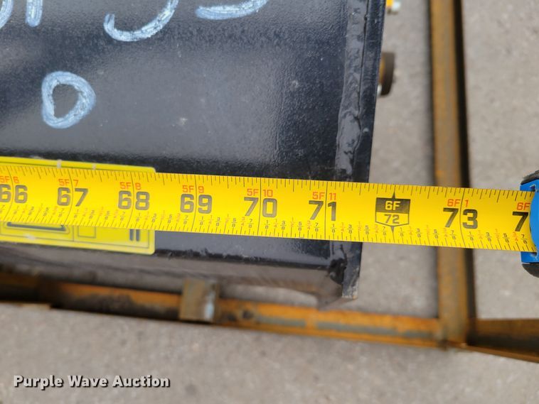 image for item JY9972 2022 Top Cat ECSSLR72  skid steer landscape rake