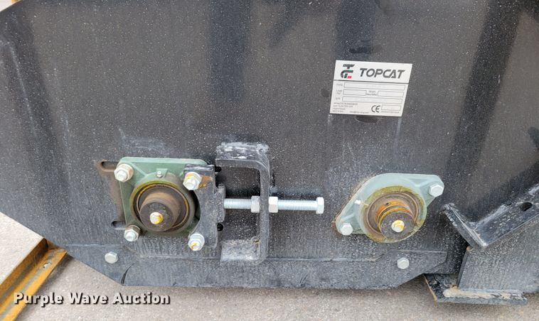 image for item JY9972 2022 Top Cat ECSSLR72  skid steer landscape rake